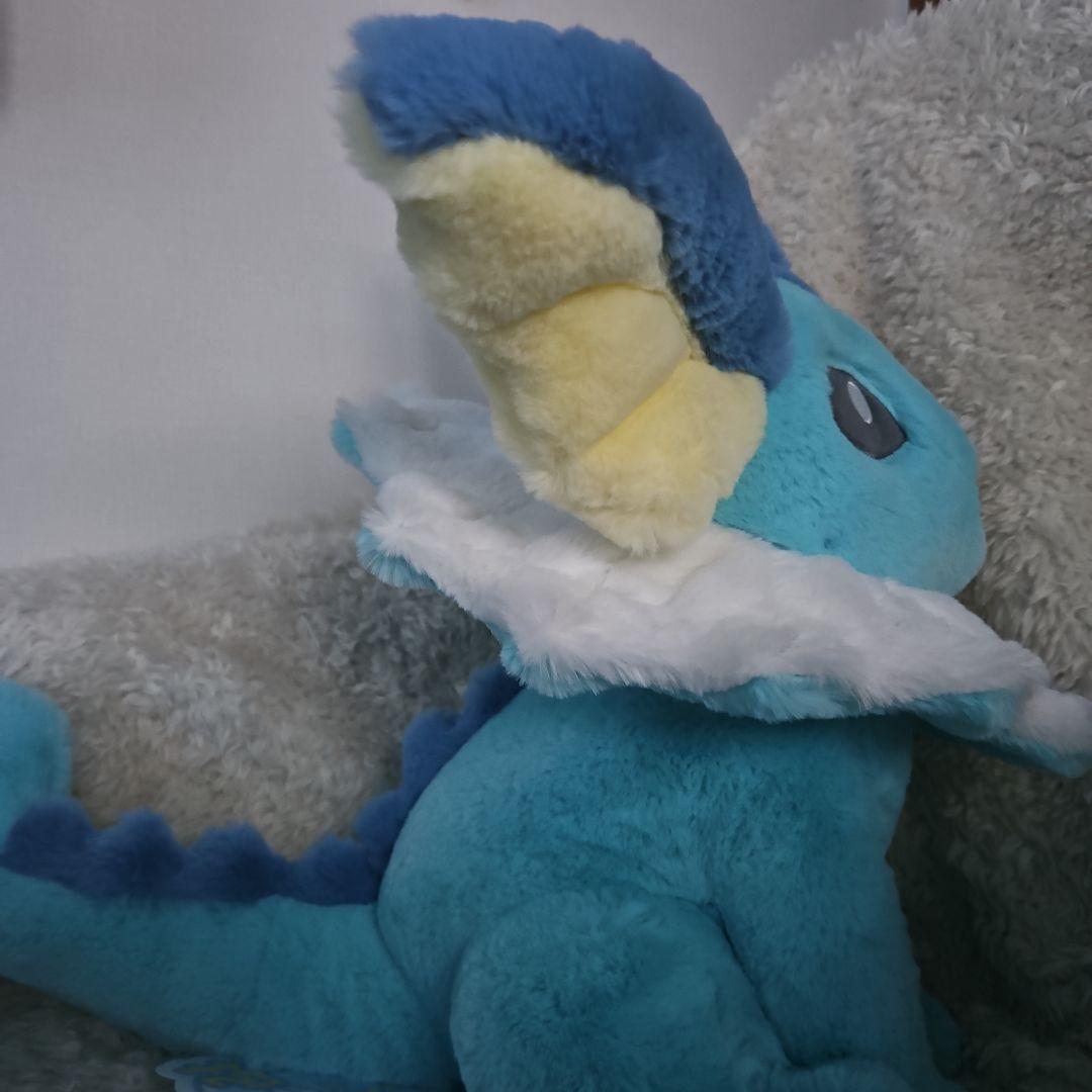 【新品美品・タグ付き】ポケモン ふわふわ抱きぬいぐるみ シャワーズ