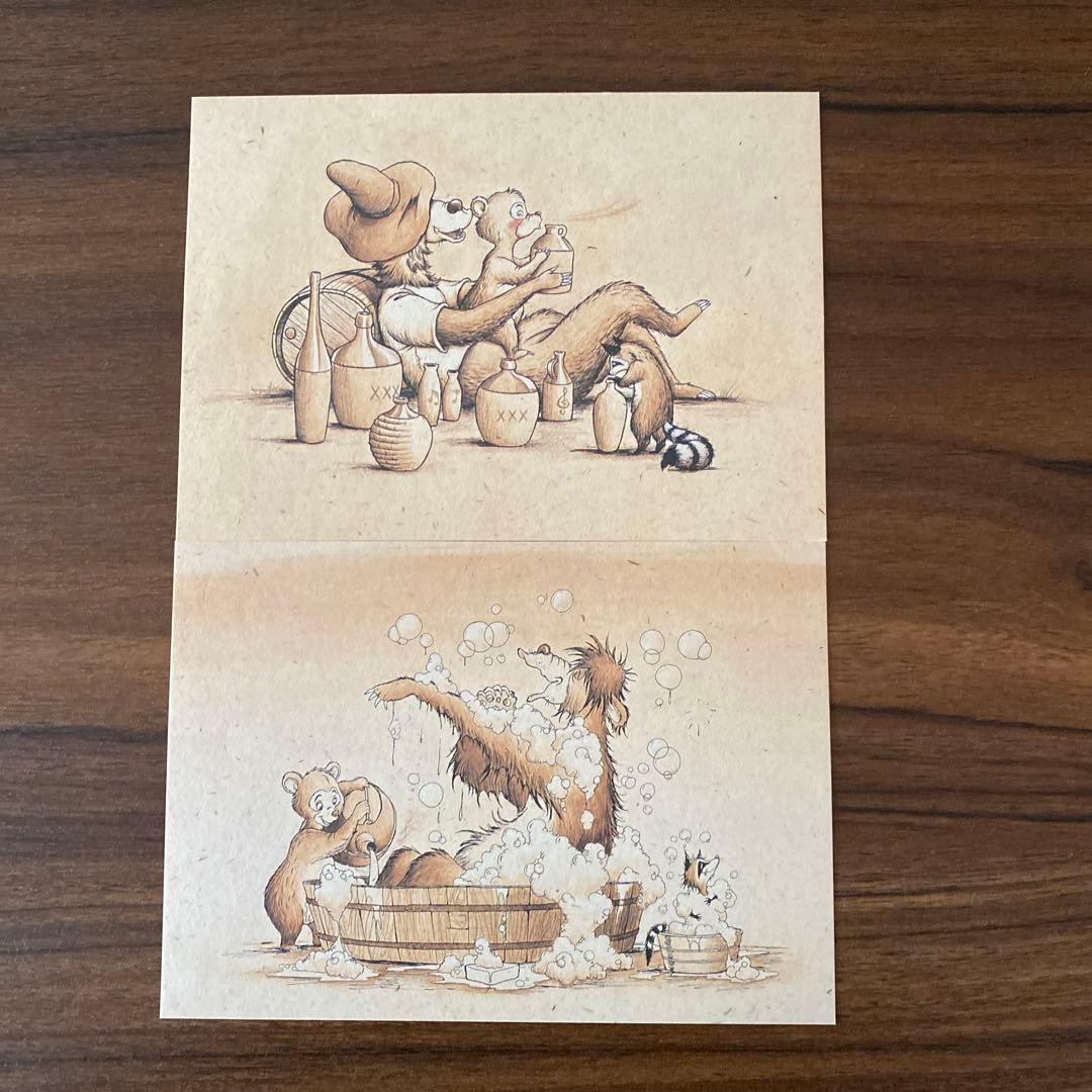 ディズニーランド 激レア カントリーベアシアター ポストカードセット