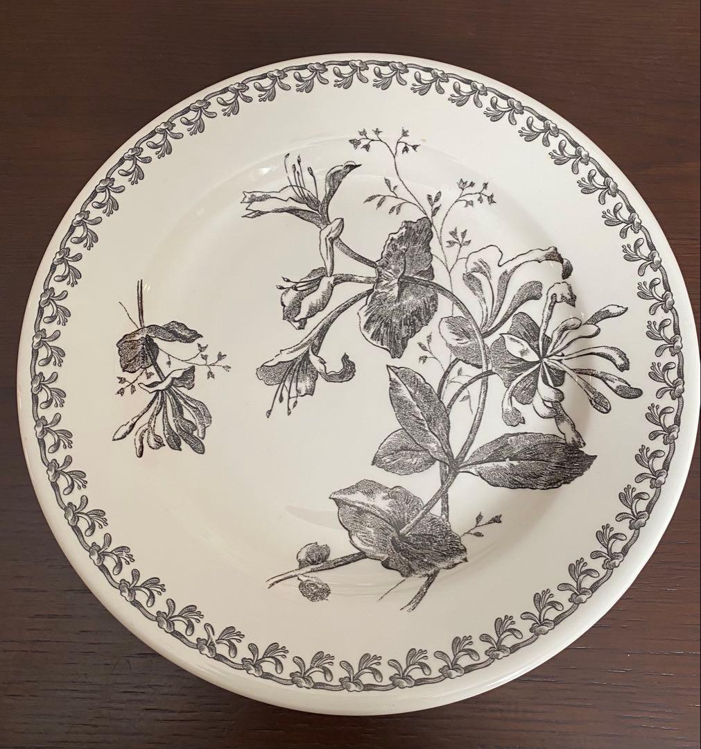 Gien ジアン　花柄皿 フランス製