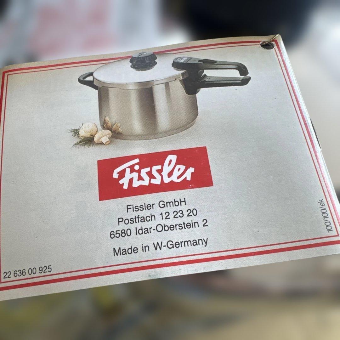 フィスラー　圧力鍋　4.5L