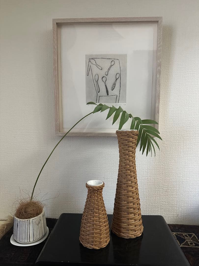 大橋歩銅版画「スプーン」初期の個展作品貴重Arneアルネa.アンドエーDANSK