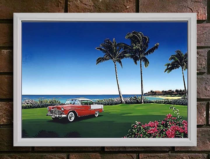 河田久雄・アート【A4サイズ写真ポスターフレーム付き14点セット】ポスター