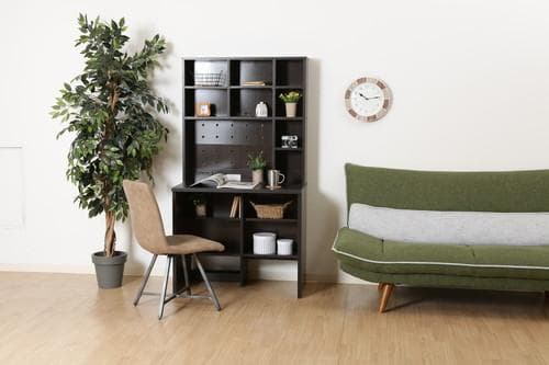 《新品・送料無料》大容量収納付きデスク　ＢＲ