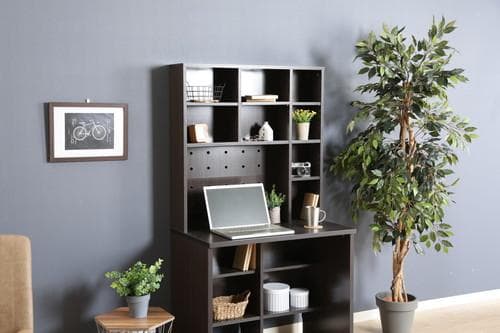 《新品・送料無料》大容量収納付きデスク　ＢＲ