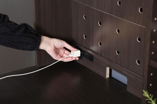 《新品・送料無料》大容量収納付きデスク　ＢＲ