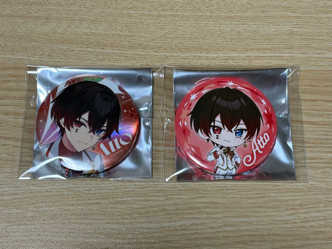 AMPTAK×COLORS あっとくん 3周年 缶バッジ - メルカリ