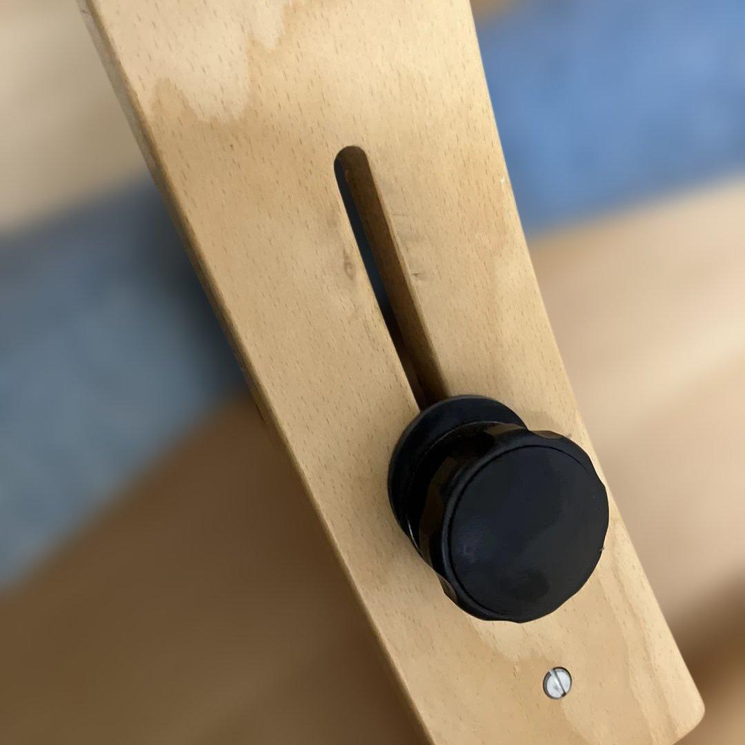 姿勢矯正チェア 青色 布地