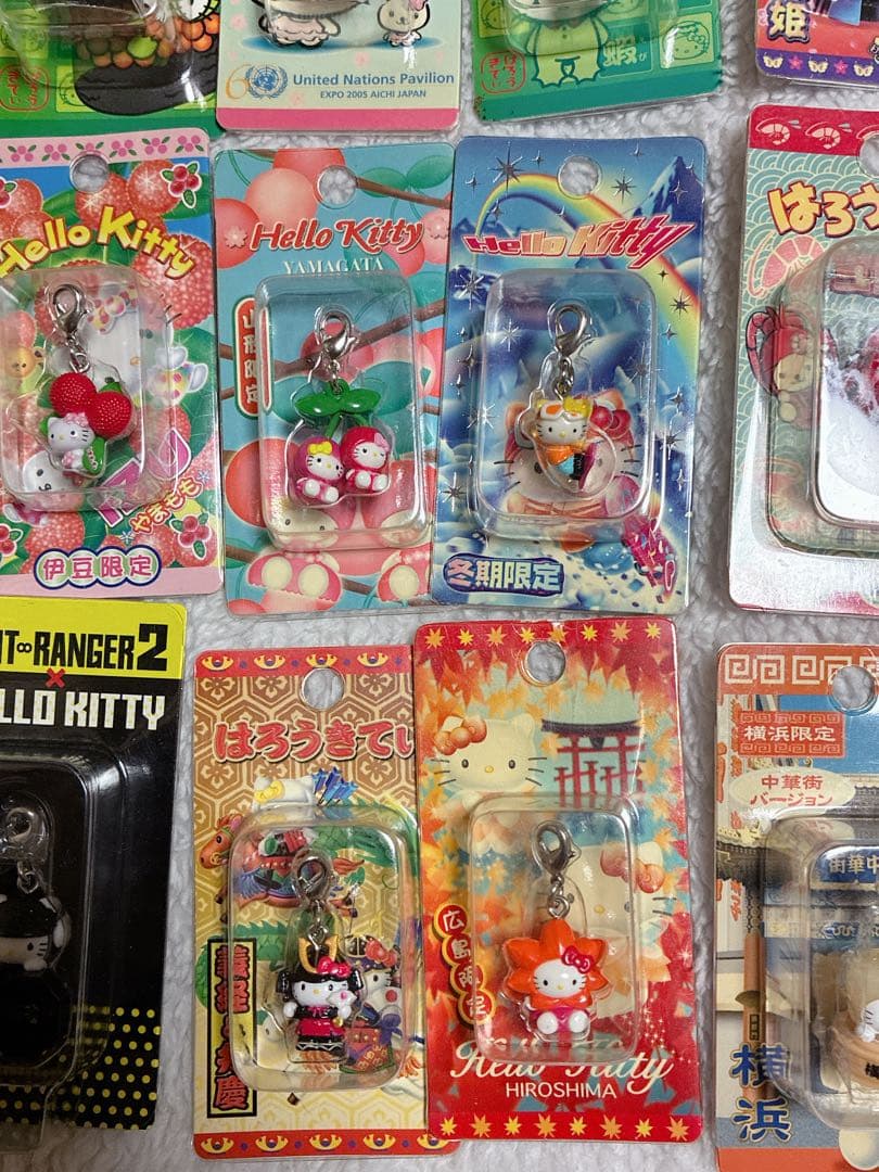 【希少】ご当地キティファスナーマスコットまとめ売り　根付ストラップ　他