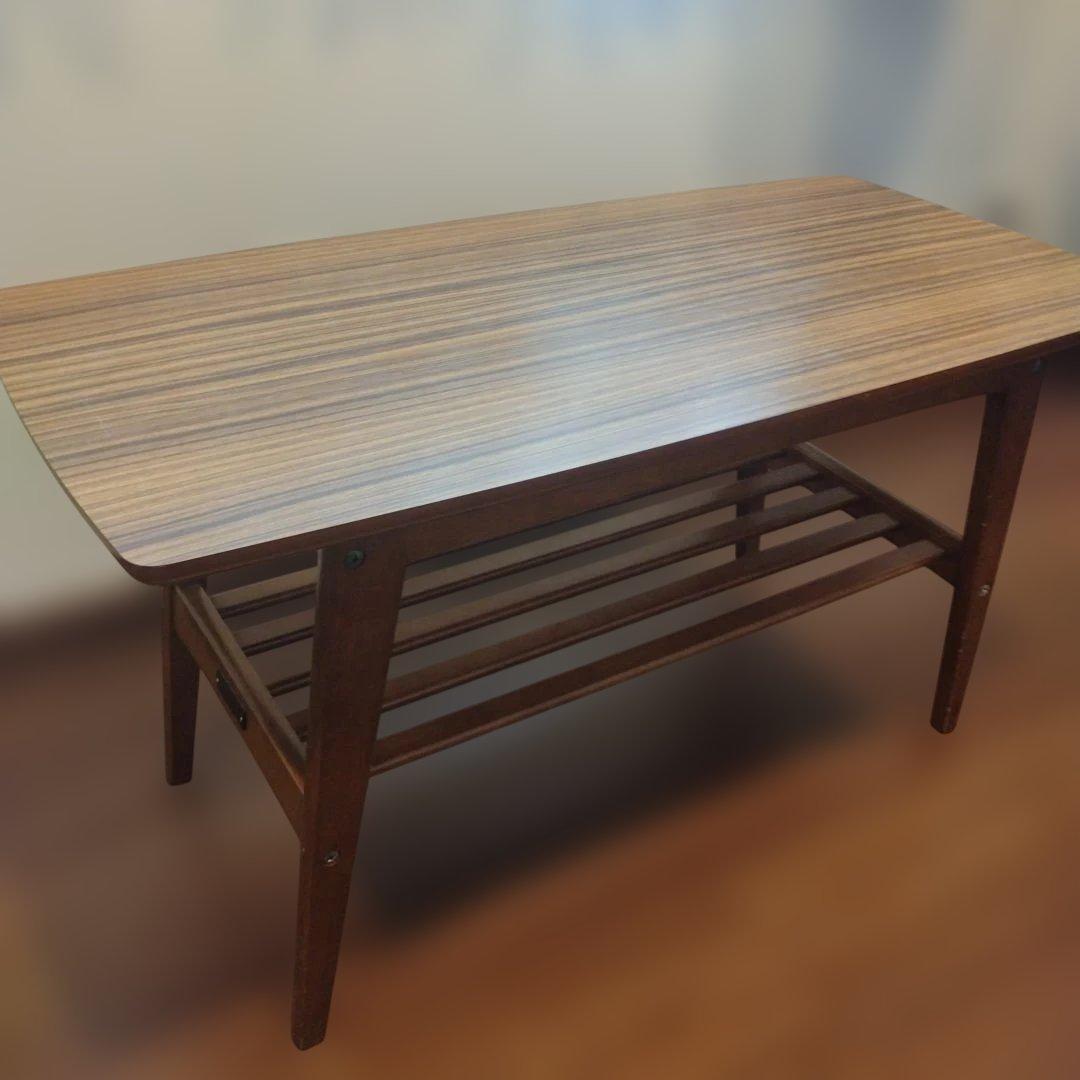 カリモク60 リビングテーブル 小 ウォールナット（送料込みのお値段）