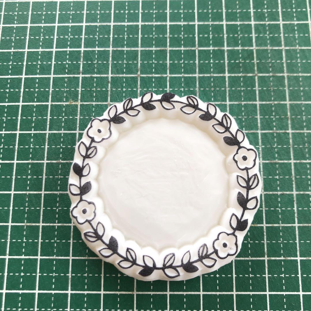 消しゴムはんこ　お花のリース　在庫確認お願いします