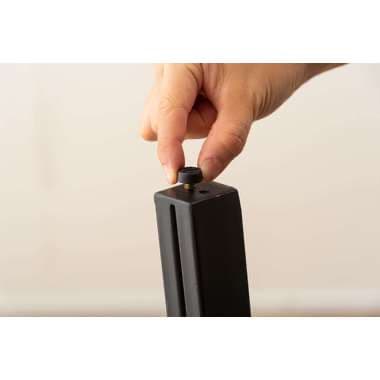 【メーカー直送】東谷PT-787LGY ラウンドテーブル