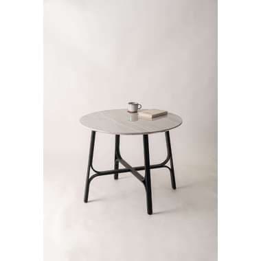 【メーカー直送】東谷PT-787LGY ラウンドテーブル