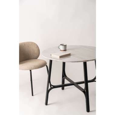 【メーカー直送】東谷PT-787LGY ラウンドテーブル