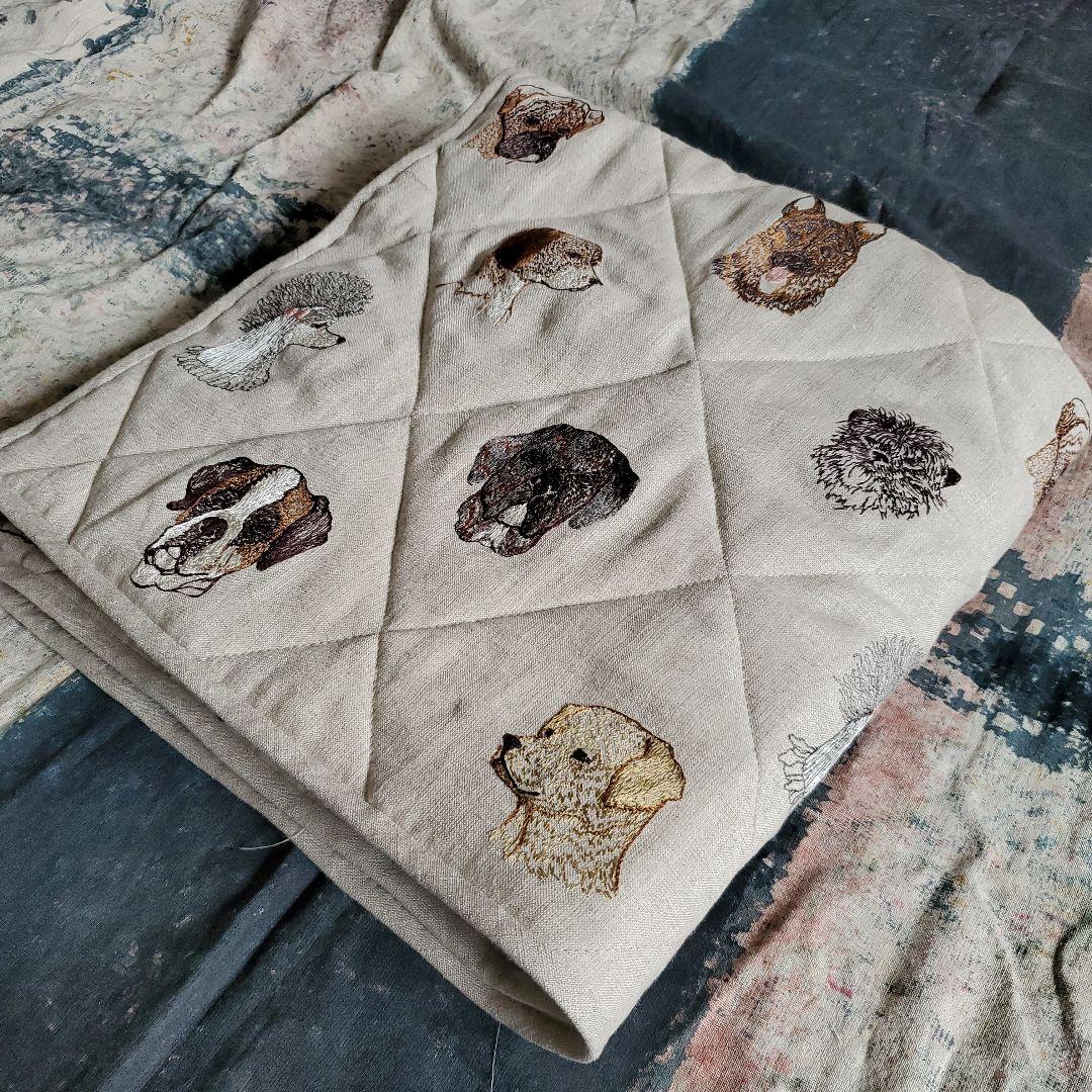 ❁ハンドメイド❁ Dogsキルトクロスの通販｜coupongo.ca