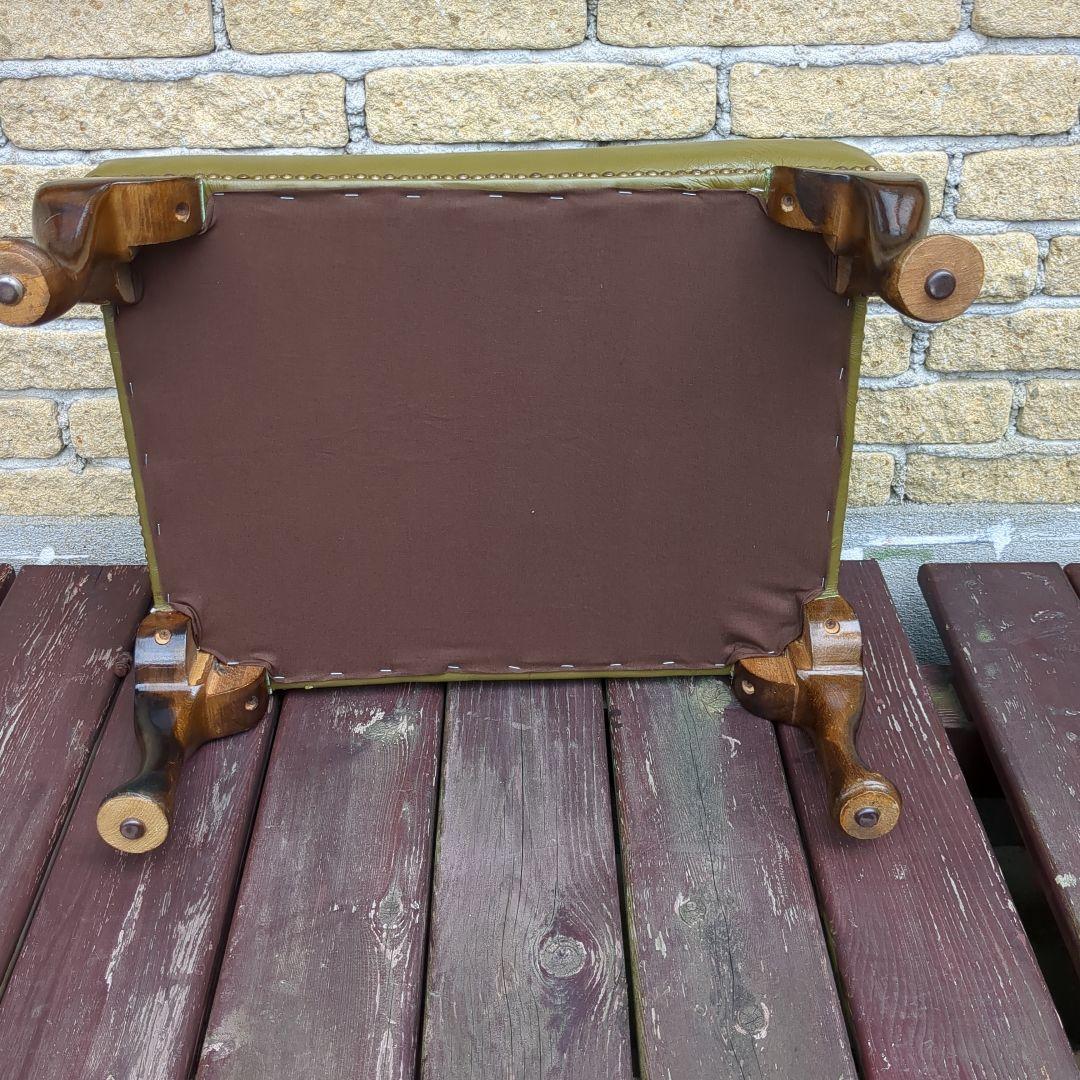 イギリスアンティーク家具　フットスツール