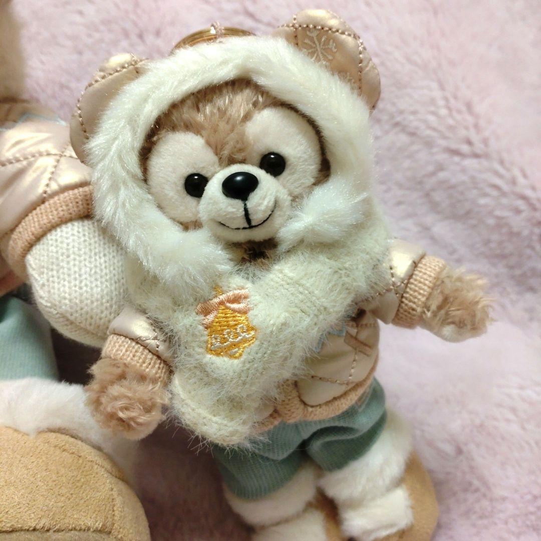 上海ディズニー2025年冬.ダッフィーssとキーチェーンセット - メルカリ