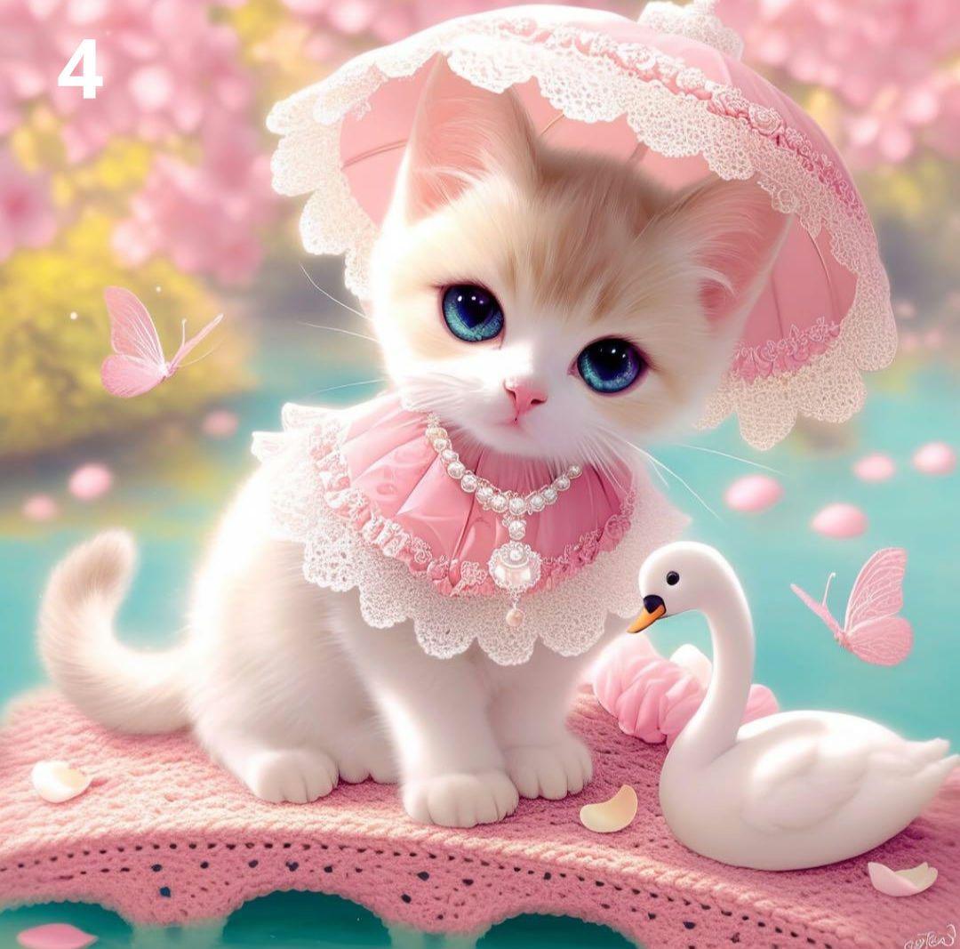 在庫パネル生地ご紹介 ⑤　猫ちゃんパネル生地　ハンドメイド