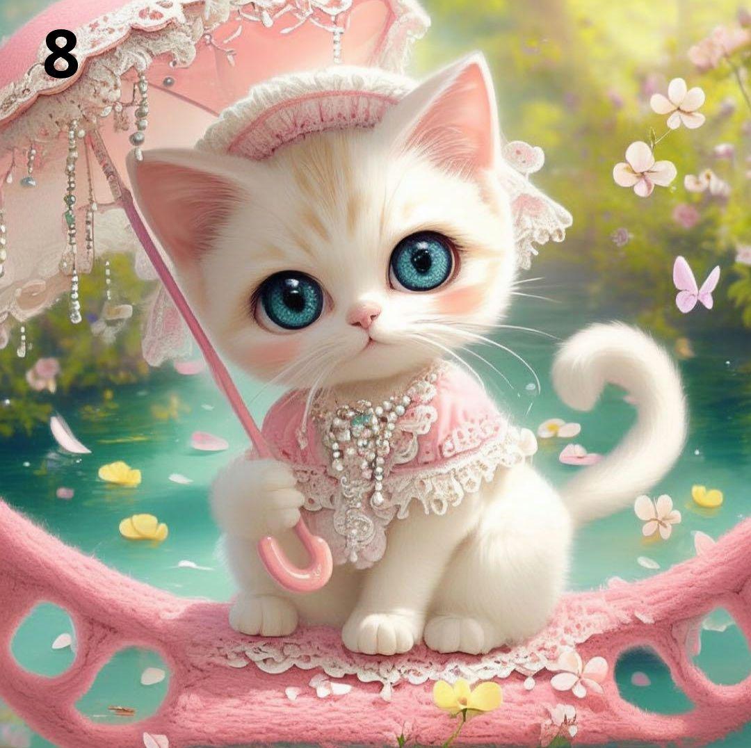 在庫パネル生地ご紹介 ⑤　猫ちゃんパネル生地　ハンドメイド