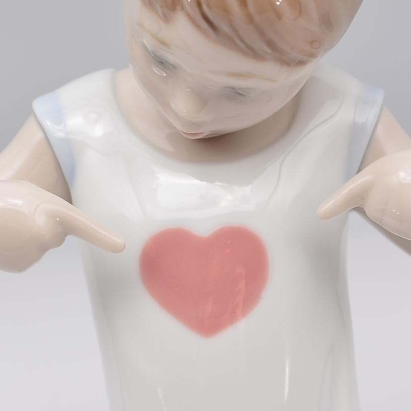 私のハートを聞いて　＃9212　★リヤドロ　スペイン　光沢仕上げ　箱付き　絶版