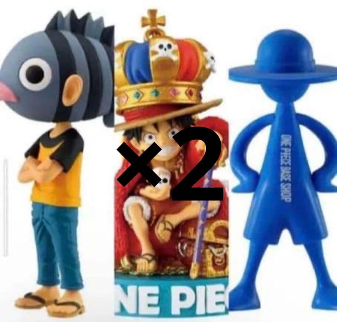 ONE PIECE BASE SHOP限定 ワーコレ& LUFFY’s ×2