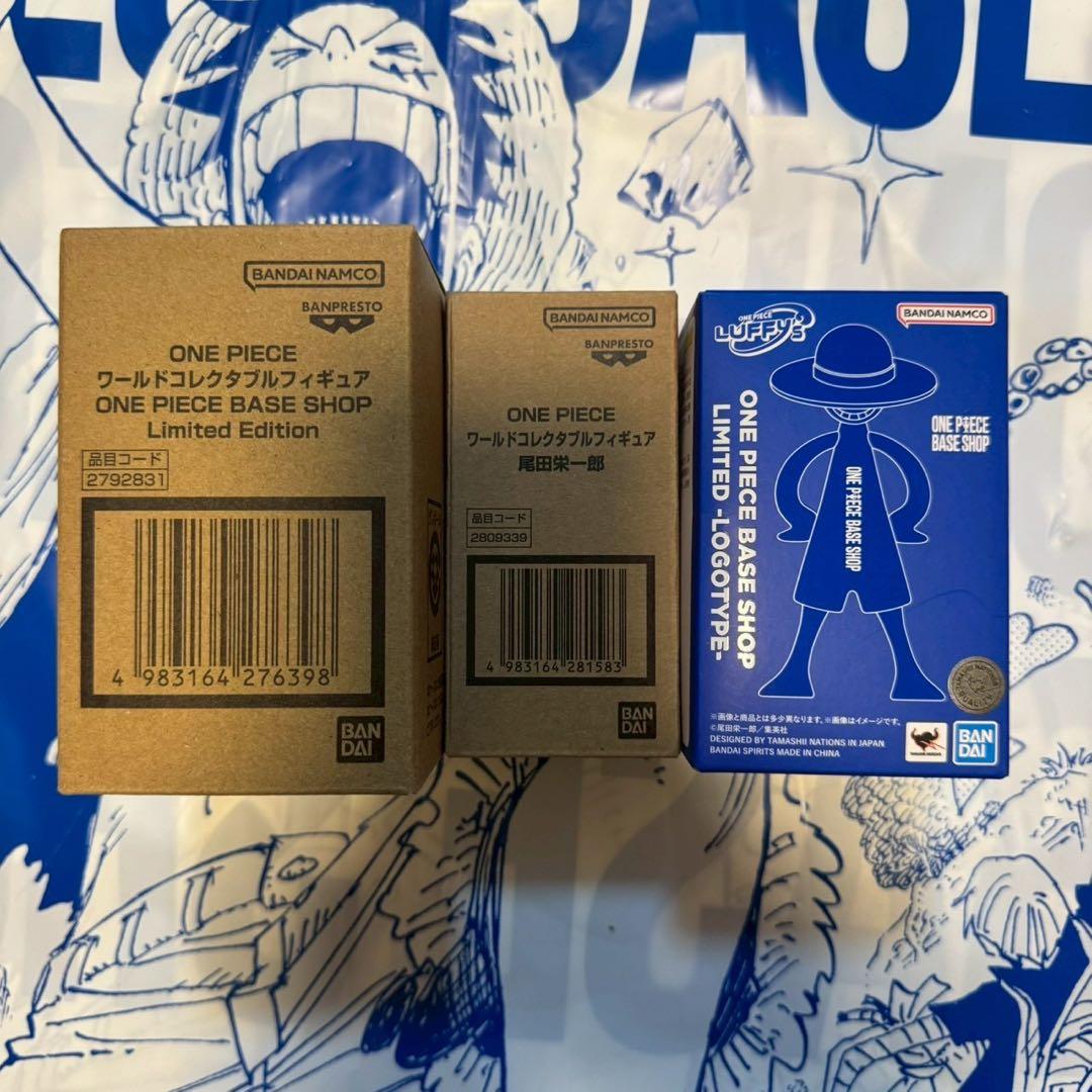 ONE PIECE BASE SHOP限定 ワーコレ& LUFFY’s ×2