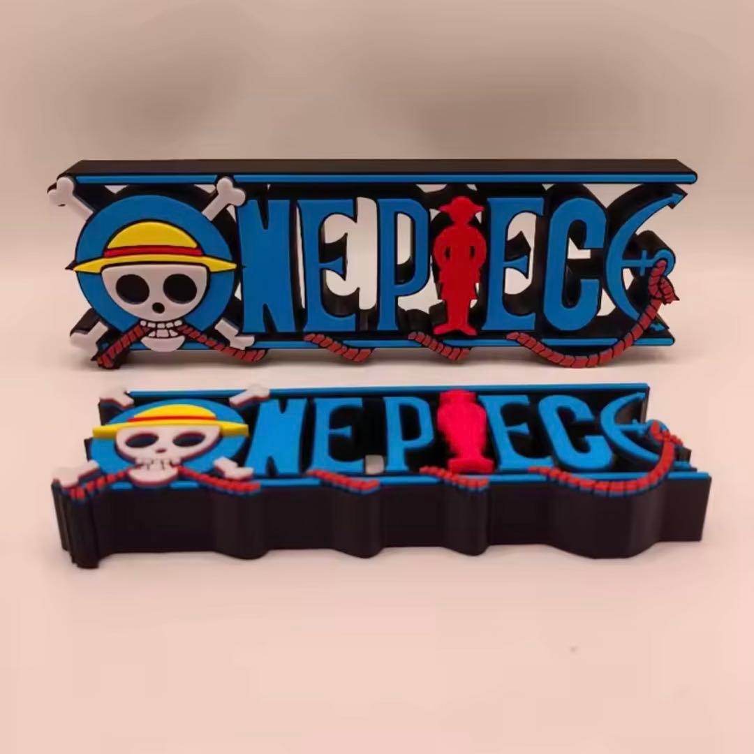 ONE PIECEワンピース立体ロゴ スタンドディスプレイ(25cm)一番くじ似