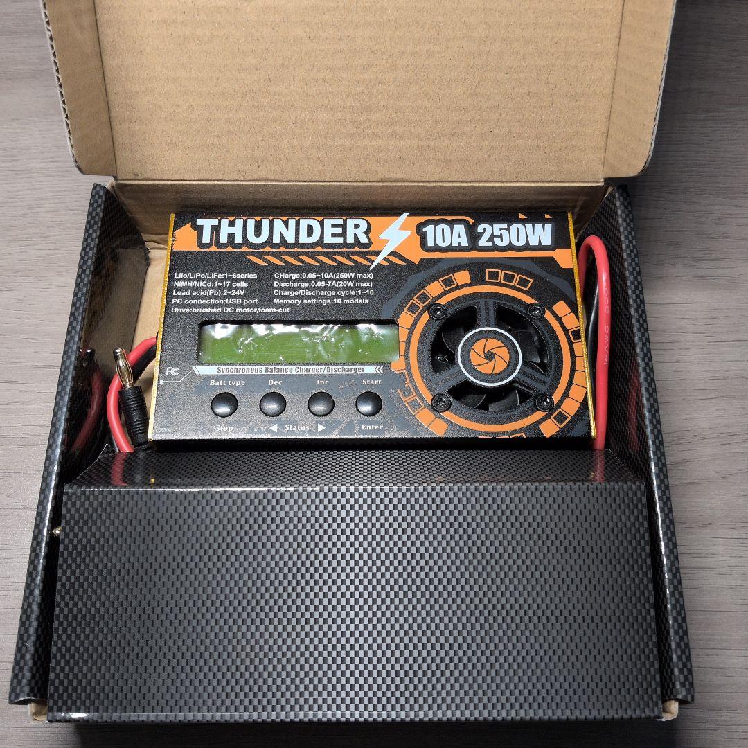 最終価格 thunder 充電器 安定化電源 アタッチメント セット ミニ四駆