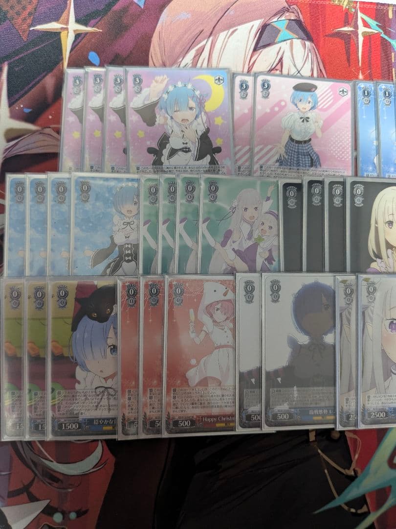 ヴァイスシュヴァルツ リゼロ 8門 デッキ r以下4コンつき