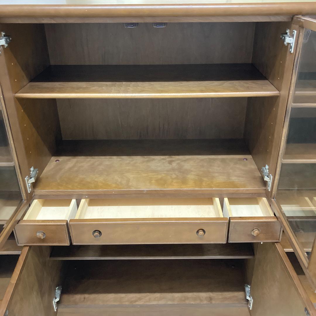 【飛騨産業】キツツキ　キャビネット　リビングボード　食器棚