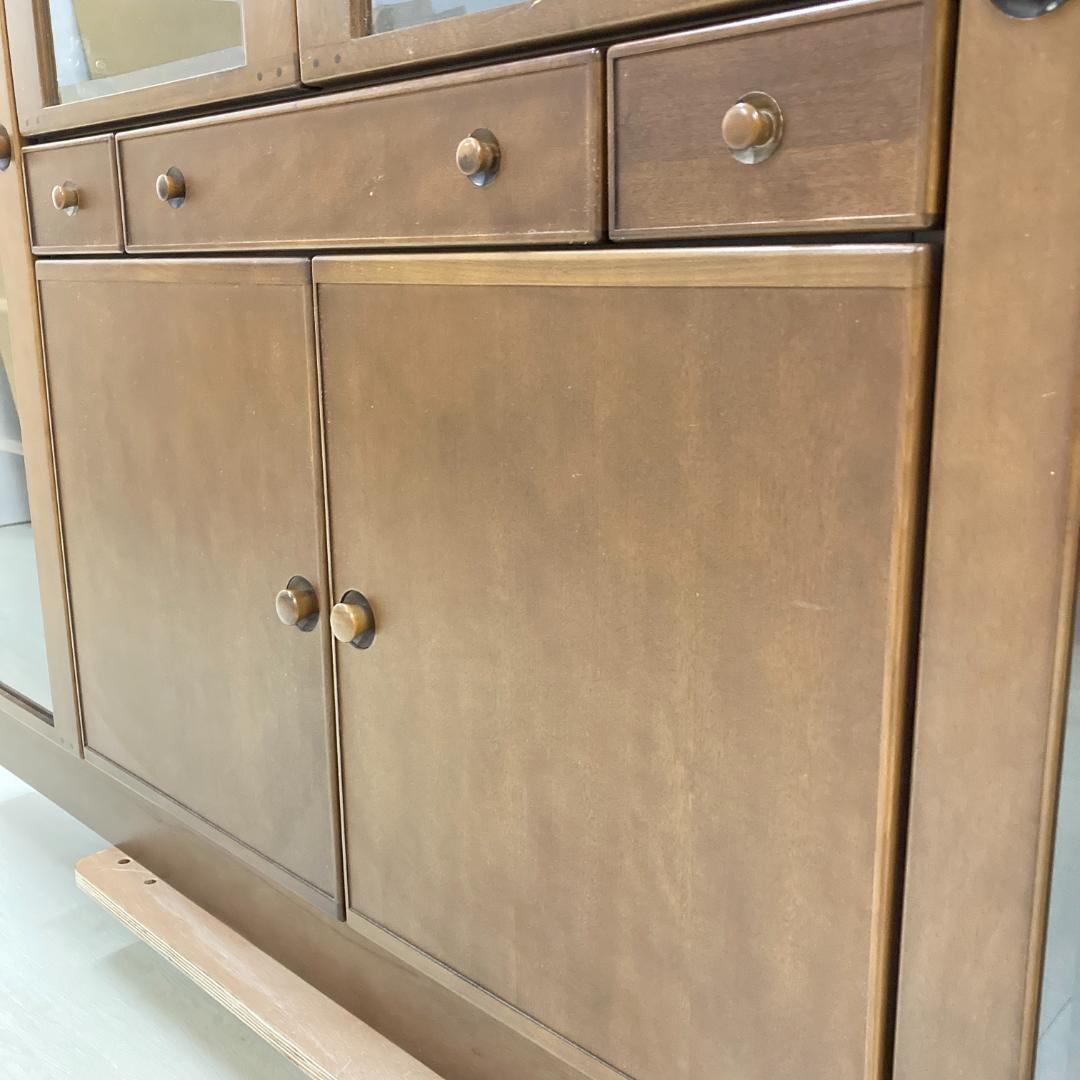 【飛騨産業】キツツキ　キャビネット　リビングボード　食器棚