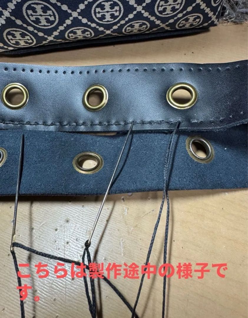 ハンドメイド　バケットバッグ 2点セット　#589