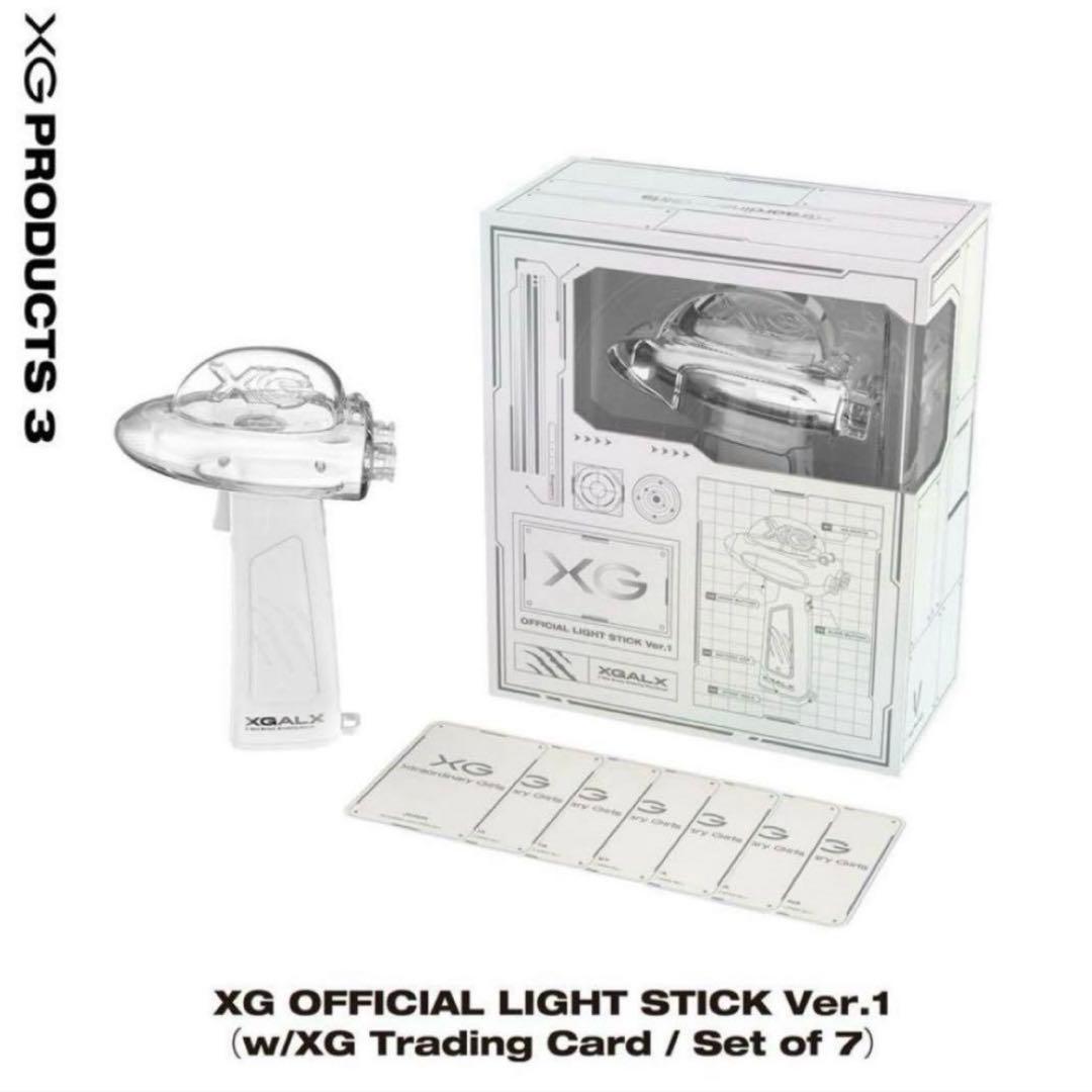 アイドル XG OFFICIAL LIGHT STICK Ver.1 Xtraordinary Girls Ver.】XG OFFICIAL LIGHT STICK Ver.1（w/XG