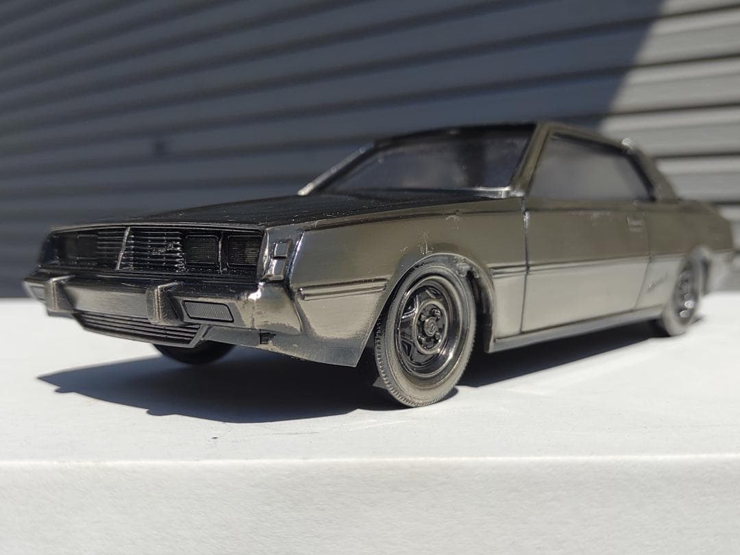 旧車 　三菱　初代 ギャラン ラムダ　シガレットケース 　金属製