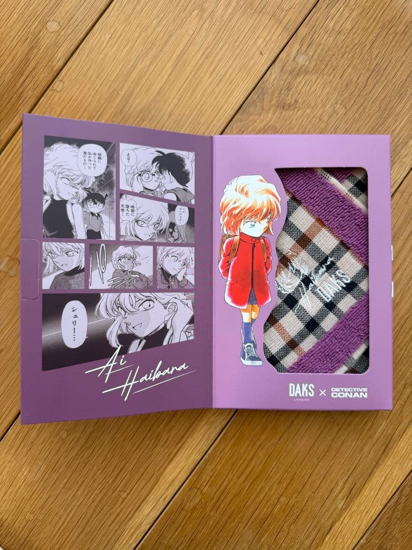 DAKS x 名探偵コナン ハンカチ 6枚セット