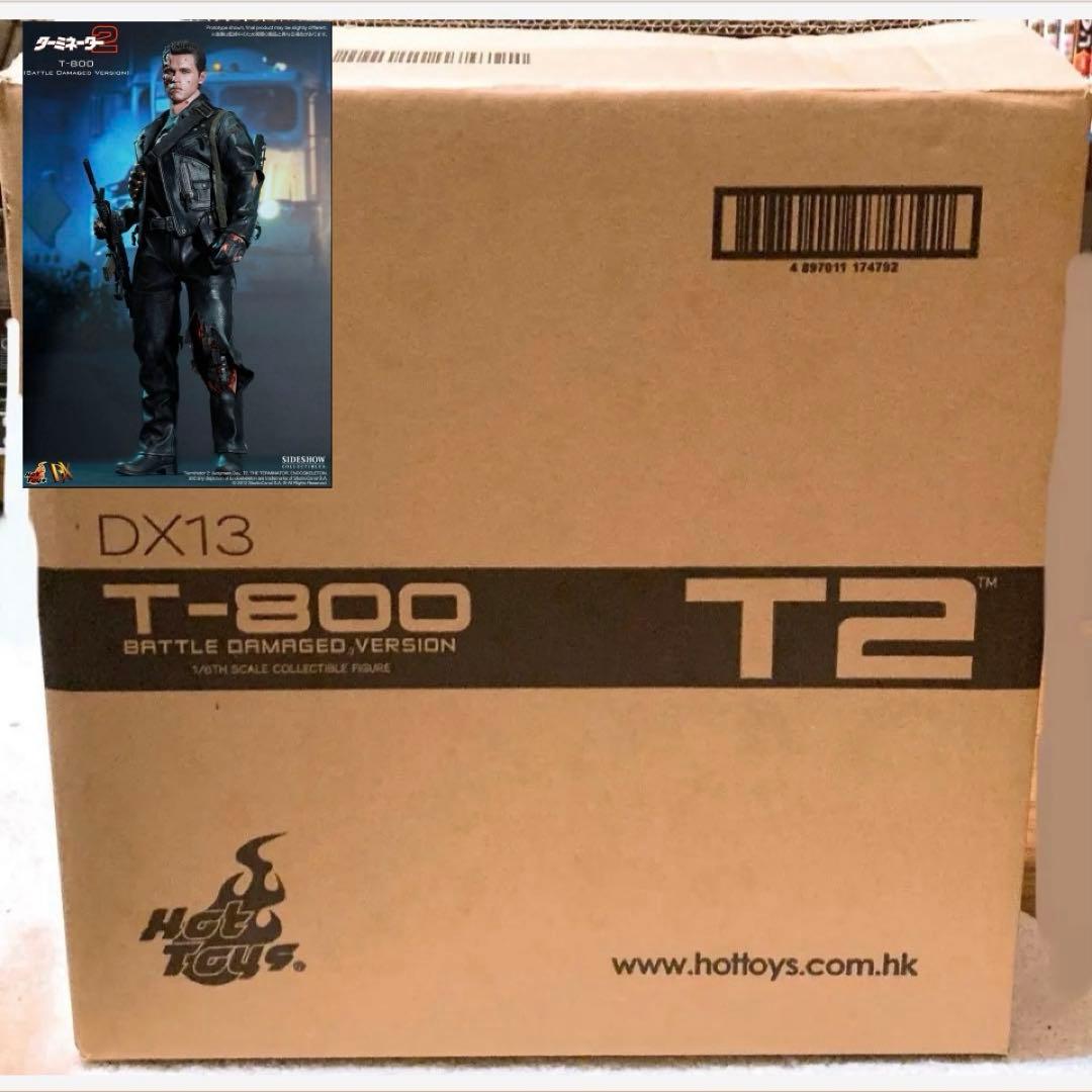 ホットトイズ　DX13　ターミネーター2　T-800　バトルダメージ 新品完全未開封ターミネーター2 T-800バトルダメージ ホットトイズ