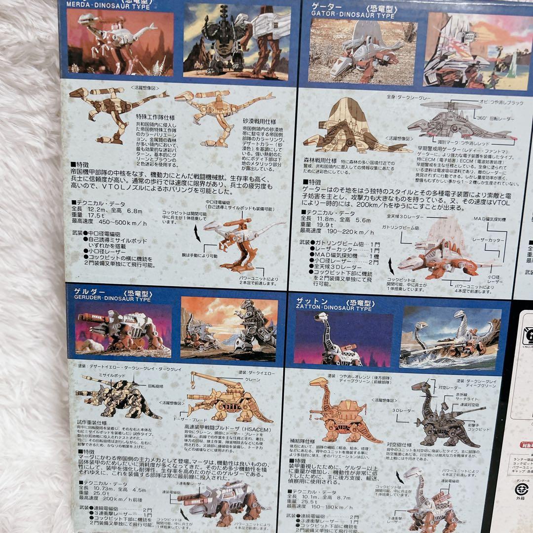 メカ生体 ゾイド ゼネバスメモリアルボックス 1984 未組立