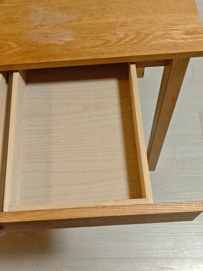 ナチュラルウッドオークテーブル