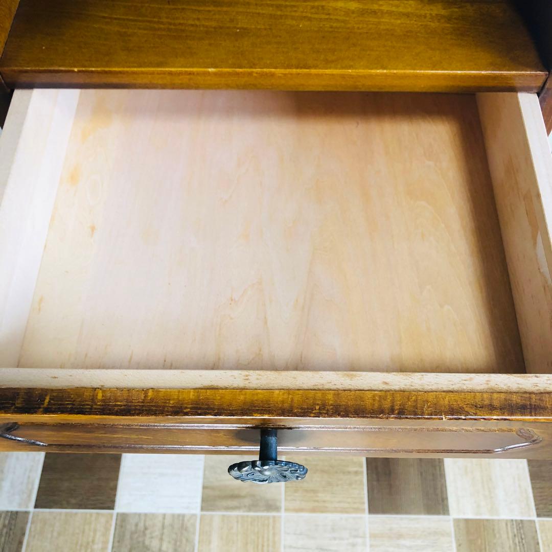 カリモク家具 karimoku コロニアル 電話台/FAX台/チェスト