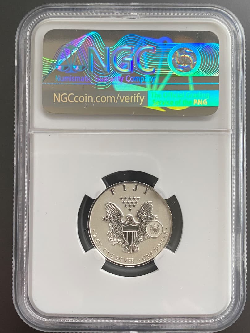 NGC PF70 イーグル銀貨 1/4オンス リバースプルーフ - メルカリ