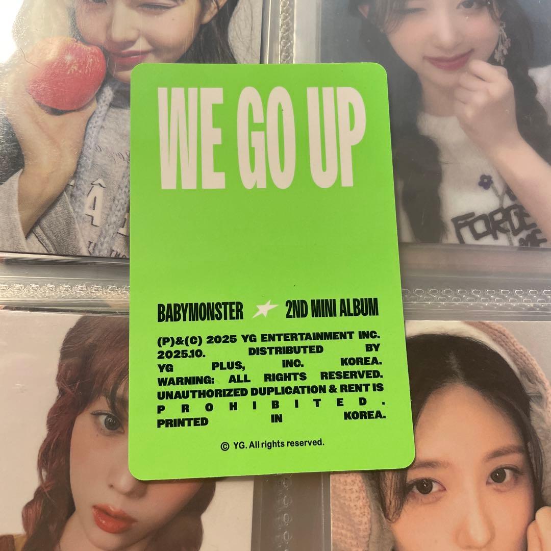 BABYMONSTER ベビモン ローラ 韓国 ポップアップ ランダムトレカ