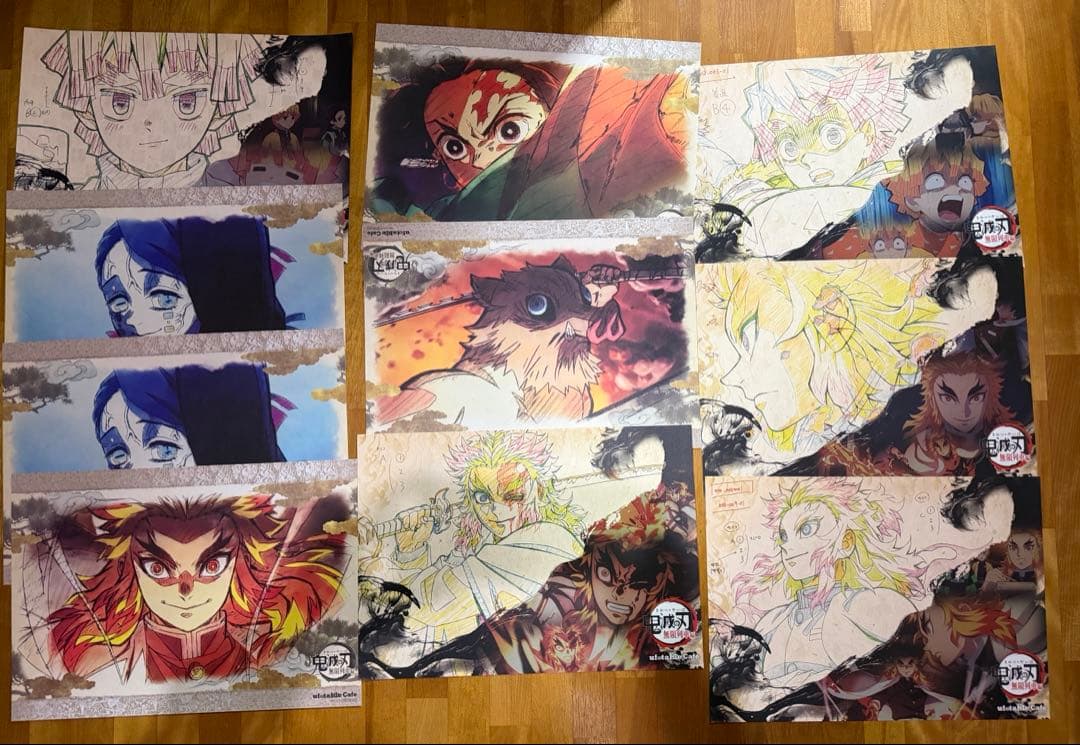 鬼滅の刃 ランチョンマット ufotablecafe dining 127枚 - メルカリ