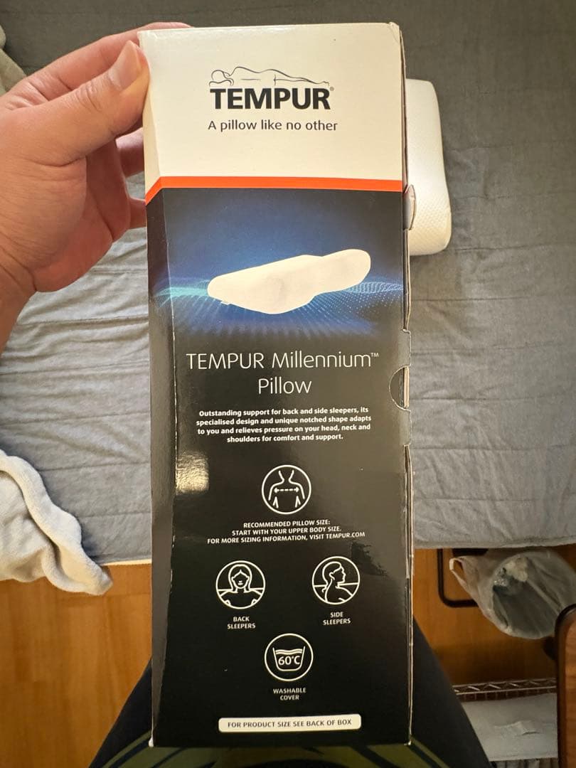 【新品・未使用品】テンピュール　ミレニアムネックピロー　XS