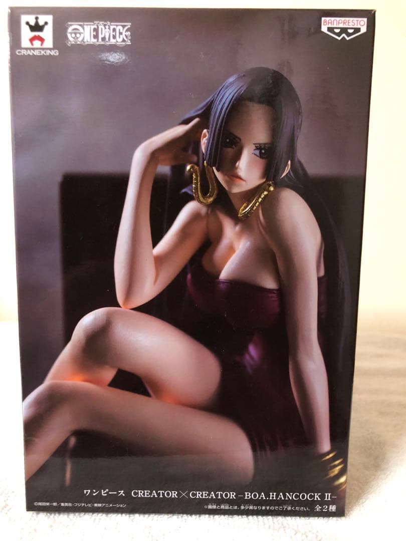 [新品未開封品]ワンピース ルフィ & ハンコック 造形師X写真家2体セット