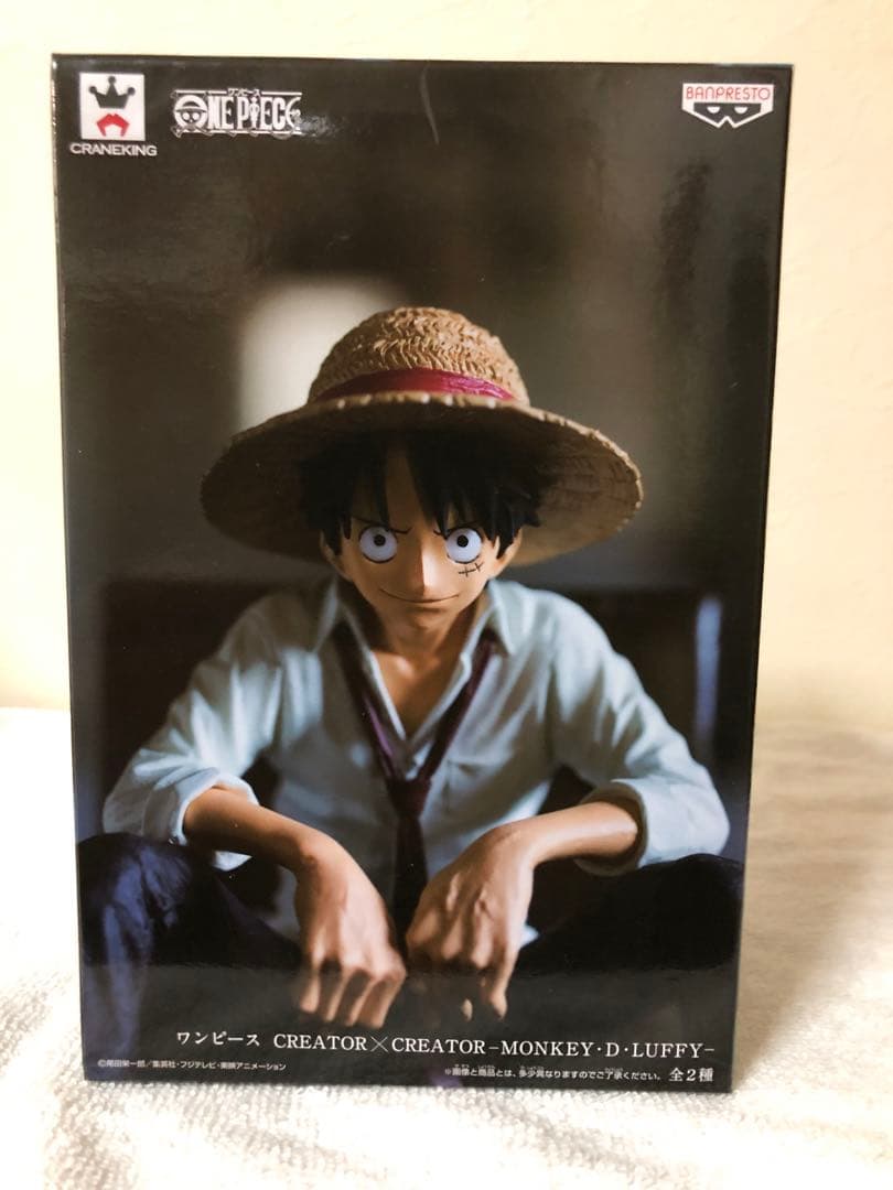 [新品未開封品]ワンピース ルフィ & ハンコック 造形師X写真家2体セット