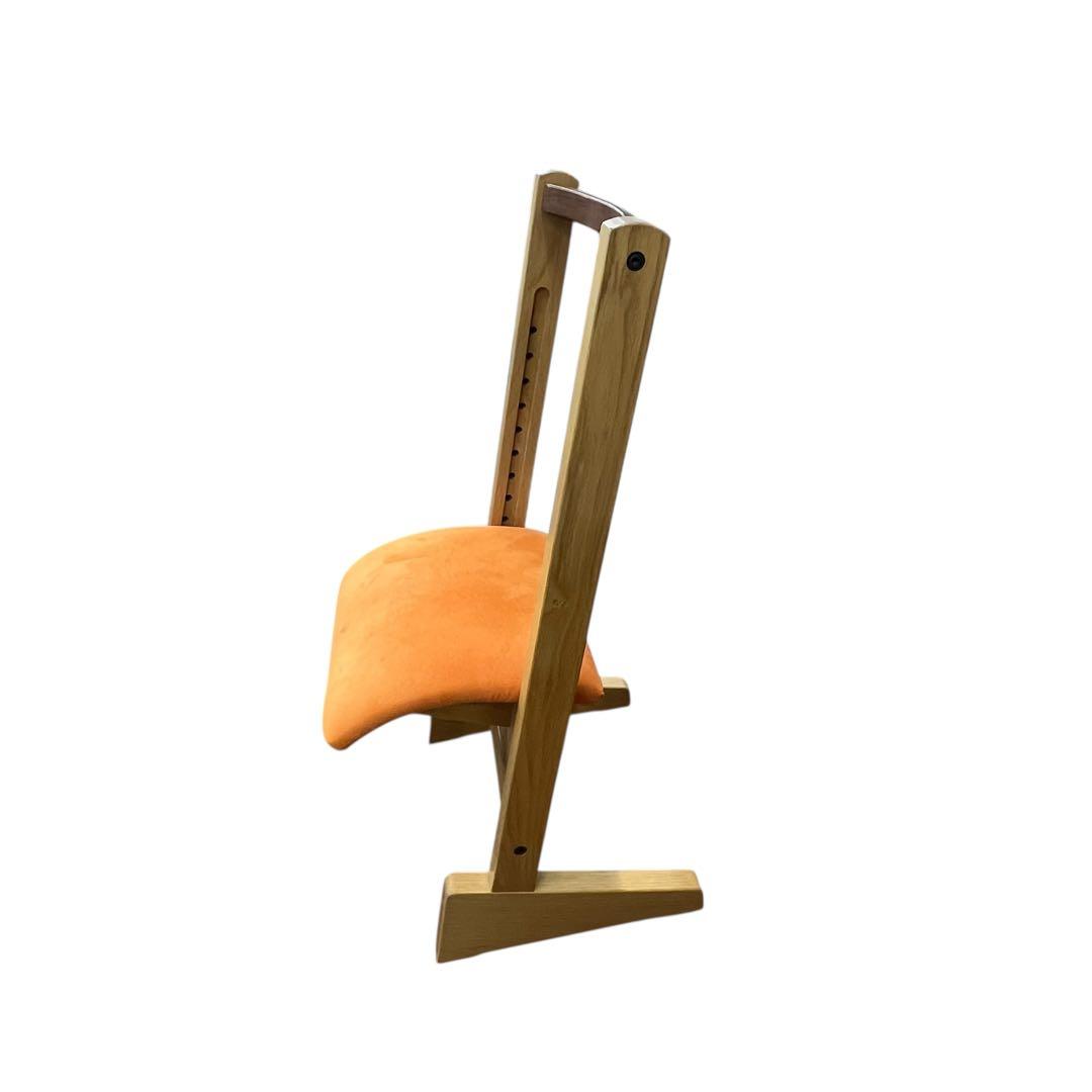 匠工芸　パロットチェア　PARROT CHAIR スエード×オレンジ