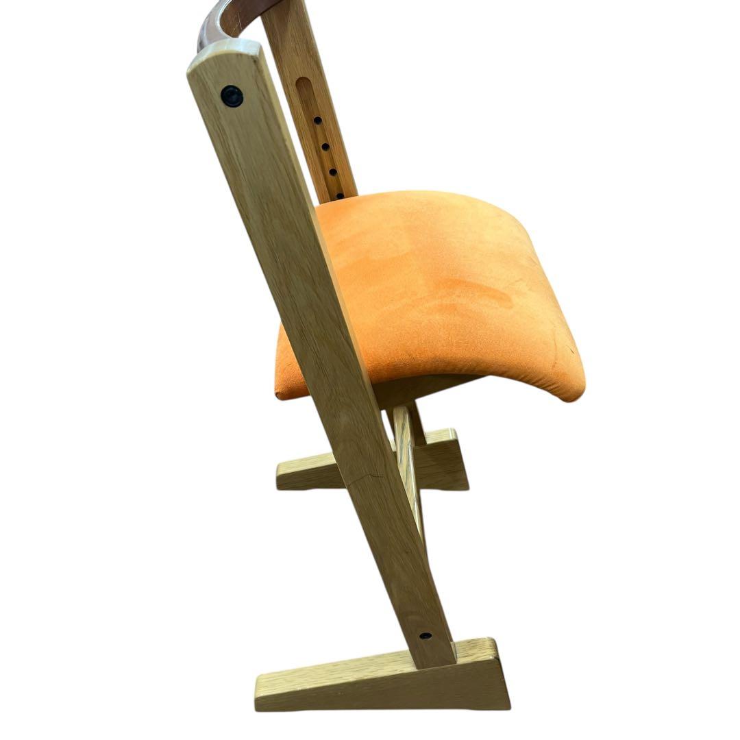 匠工芸　パロットチェア　PARROT CHAIR スエード×オレンジ