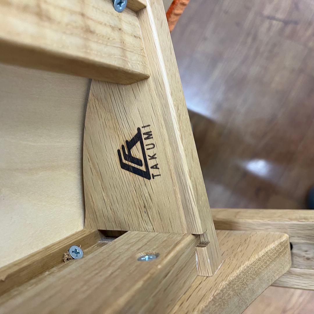 匠工芸　パロットチェア　PARROT CHAIR スエード×オレンジ