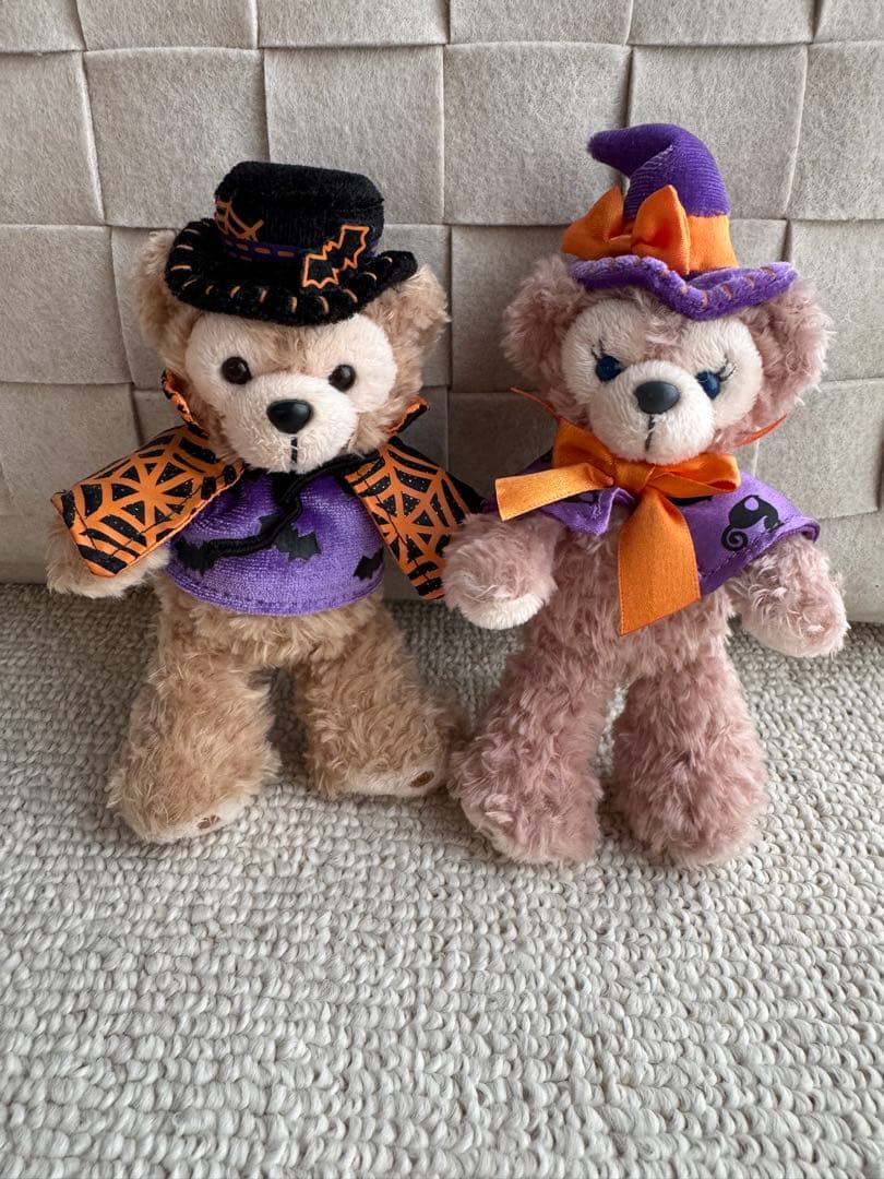 ダッフィー シェリーメイ ぬいぐるみバッジ ハロウィン - メルカリ