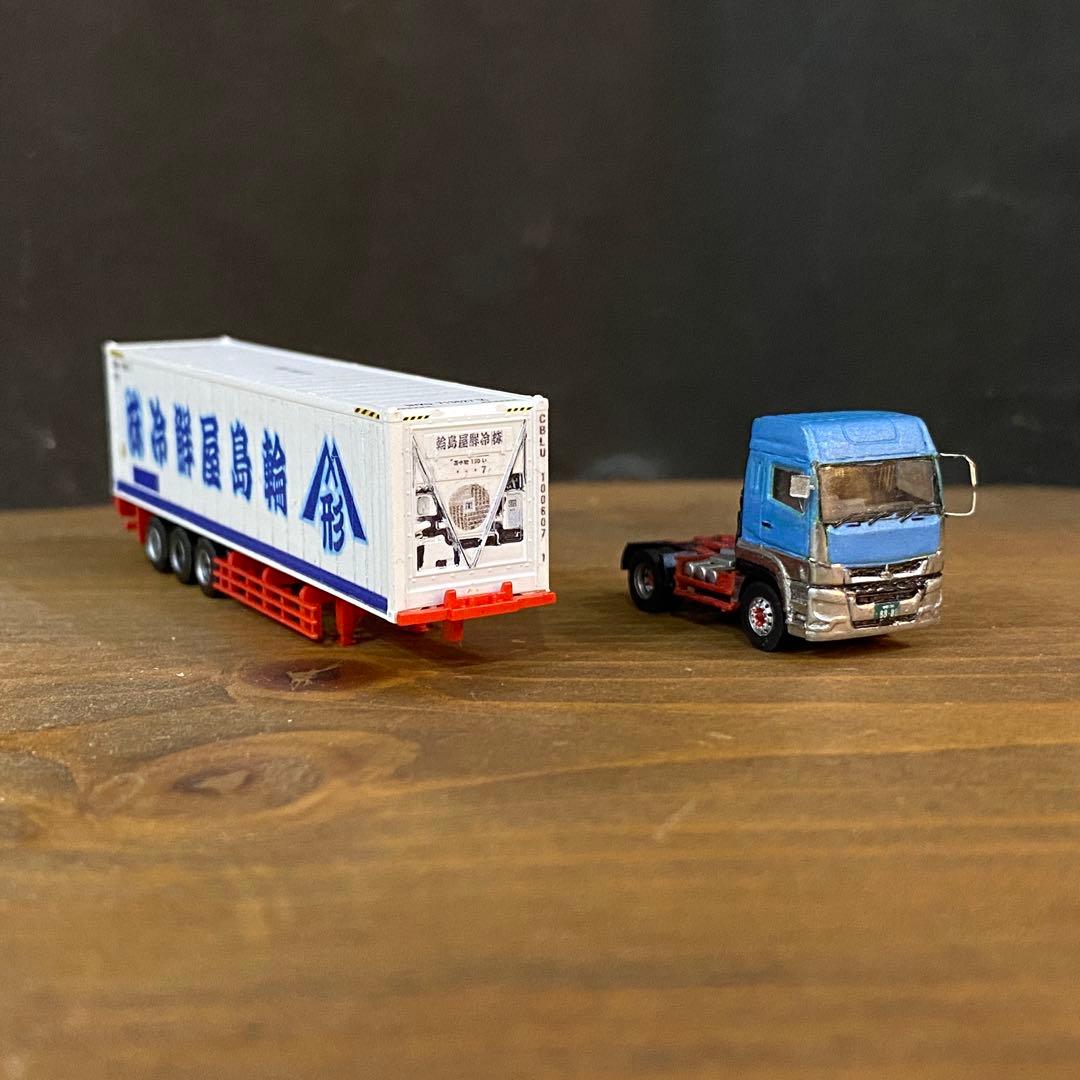 ハイルーフ自作　トレーラーコレクション　40ftコンテナ　トラックコレクション