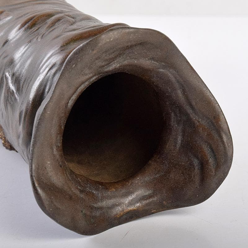 西洋美術 シャルル・ロシェ ブロンズ 男性像刻 花瓶 M R8972 - メルカリ